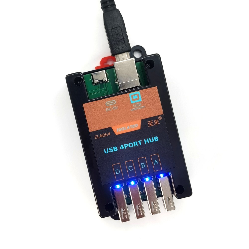 工业级隔离型USB HUB——ZLA064