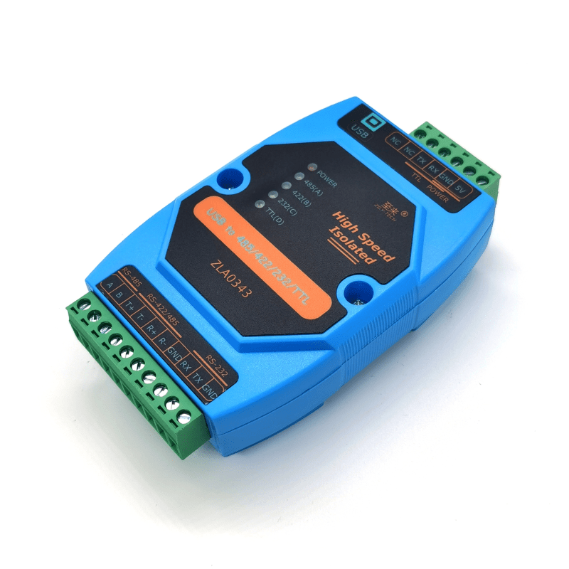 高速隔离型USB转485/422/232/TTL—ZLA0343